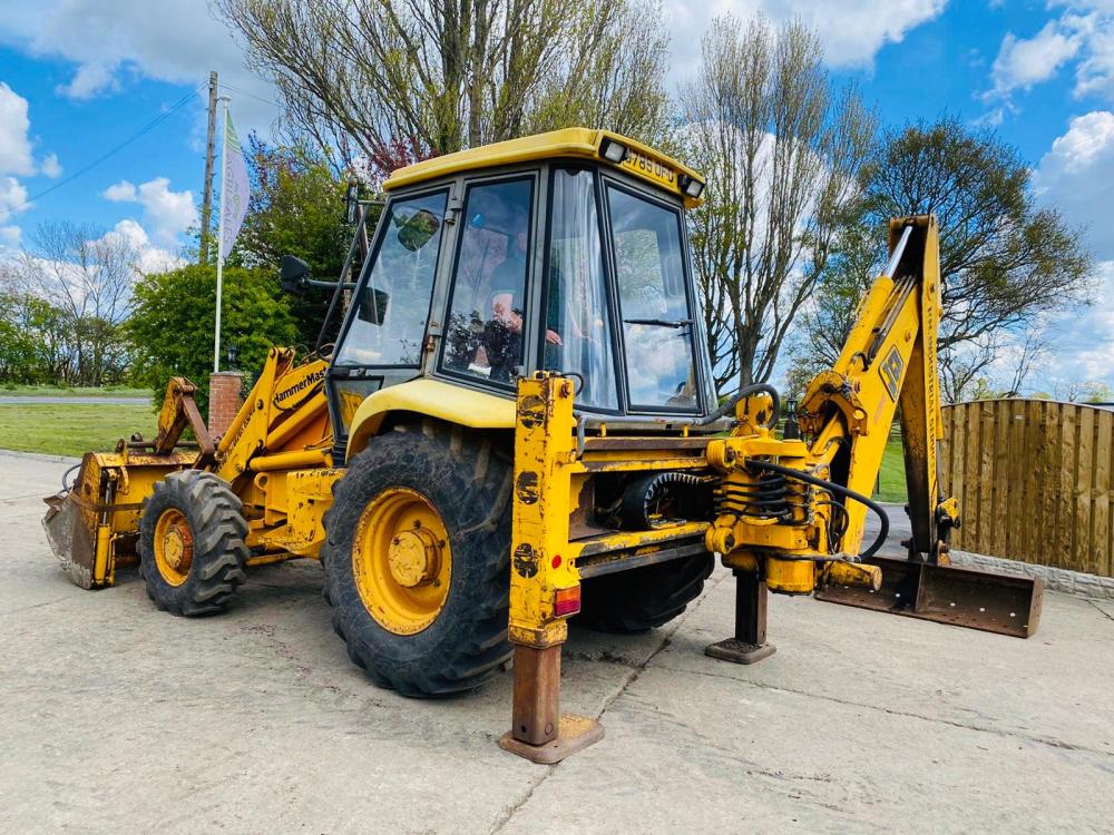 JCB 3CX HAMMER MASTER PROJECT 8 SITE MASTER C/W BUCKETS & HAMMER