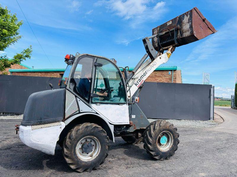 KRAMER 346 FRONT LOADER*C/W BUCKET*VIDEO*