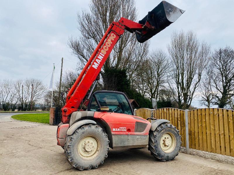 MANITOU MT932 TURBO TELEHANDLER * 9 METER REACH * C/W BUCKET