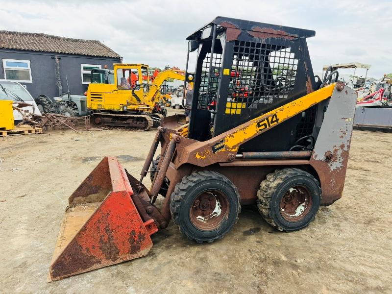 MASSEY FERGUSON 514 SKIDSTEER*SPARES AND REPAIRS*VIDEO*