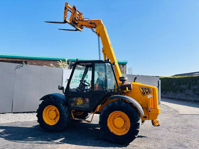 JCB 526-55 TURBO TELEHANDLER *C/W PALLET TINES*VIDEO*