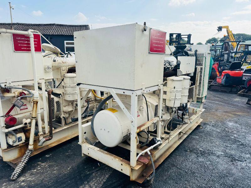 DAWSON KEITH B464J 125 KVA GENERATORS*C/W CUMMINS ENGINE*BIG CAM*VIDEO*