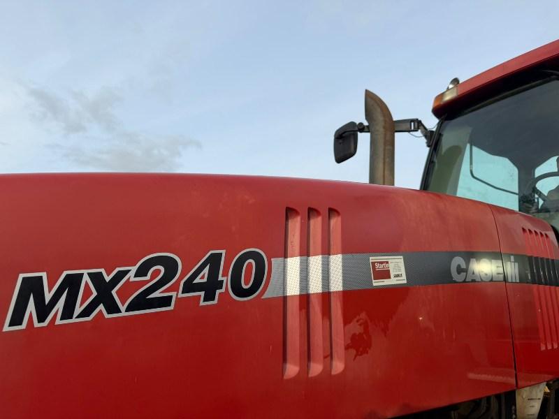 CASE MX240 TRACTOR*INTERMITTENT DRIVE*VIDEO*