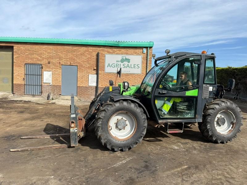 DEUTZ AGRO 29.6 TELEHANDLER*C/W PALLET TINES*YEAR 2012*VIDEO*