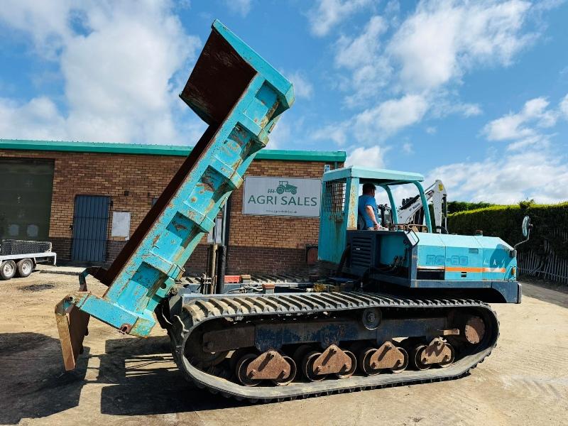 KUBOTA RG-60 TRACKED DUMPER*C/W JOYSTICK CONTROLS*VIDEO*