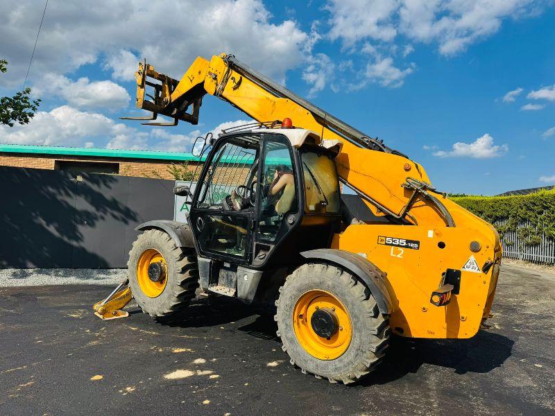 JCB 535-125 HI VIZ TELEHANDLER*YEAR 2012*C/W PALLET TINES*