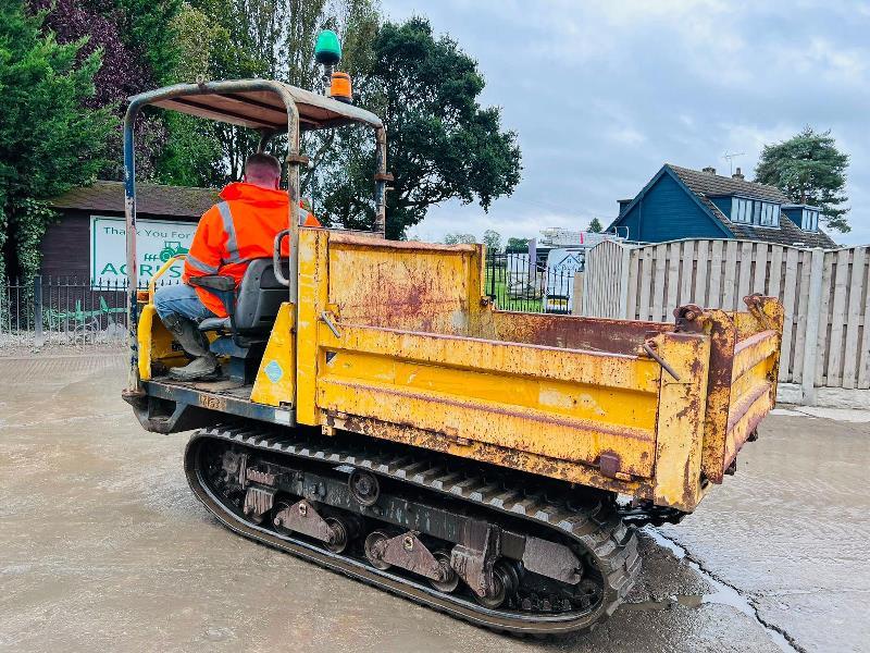 YANMAR C30R TRACKED DUMPER *YEAR 2009* C/W ROLE FRAME AND CANOPY *VIDEO*
