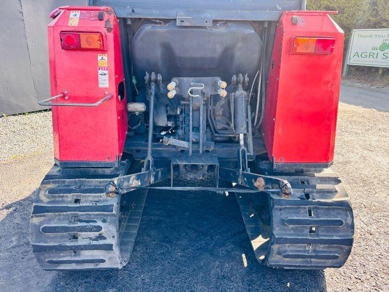 YANMAR CT55 CRAWLER TRACTOR*C/W LINKAGE AND PTO*READING 1276 HOURS*VIDEO*