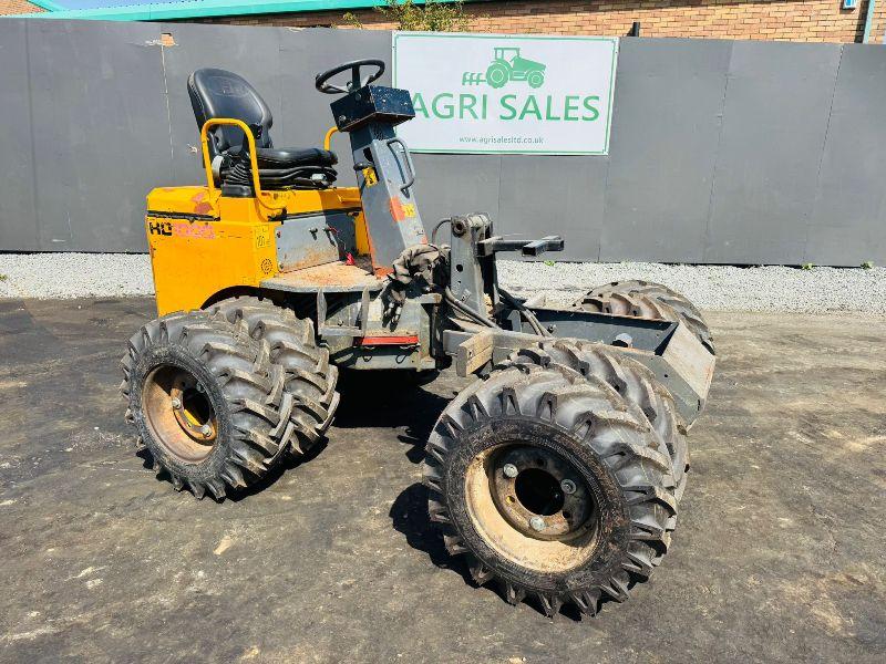 TEREX 1 TONNE HD1000*C/W DUEL WHEELS*1134 HOURS*YEAR 2010*VIDEO*