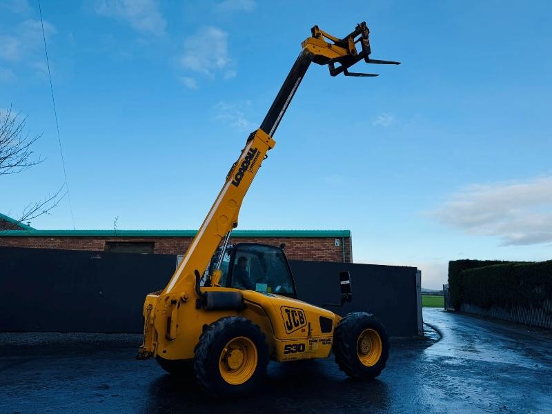 JCB 530-70 SUPER*C/W PALLET TINES*PICK UP HITCH*VIDEO*