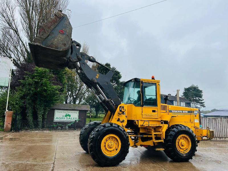  VOLVO L90C 4WD LOADING SHOVEL C/W BUCKET *VIDEO*