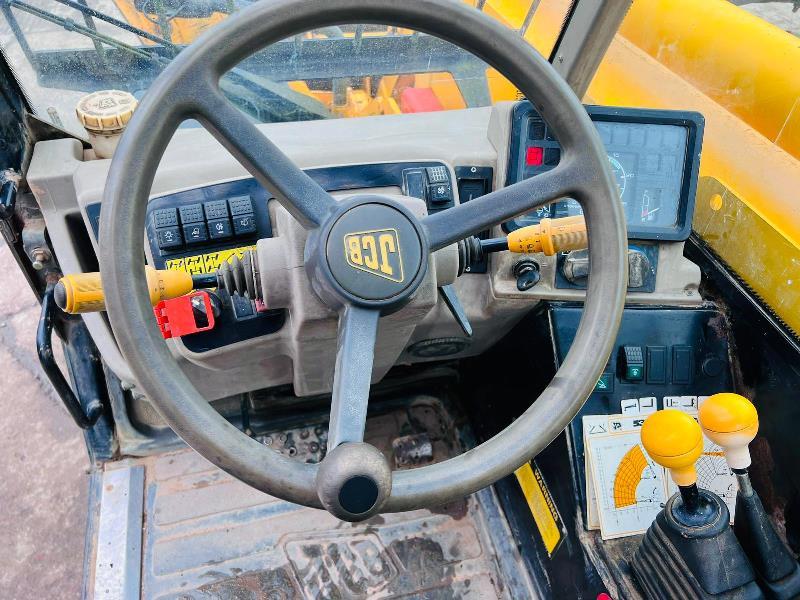 JCB 532-120 4WD TELEHANDLER *12 METERS, 7666 HOURS* C/W TINES & BUCKET *VIDEO*