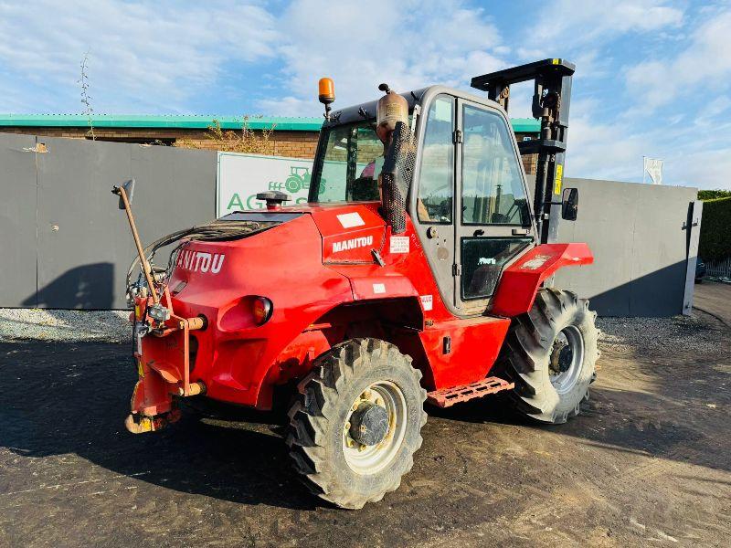MANITOU M30-4 FORKLIFT*YEAR 2017*C/W PALLET TINES*PICK UP HITCH*VIDEO*