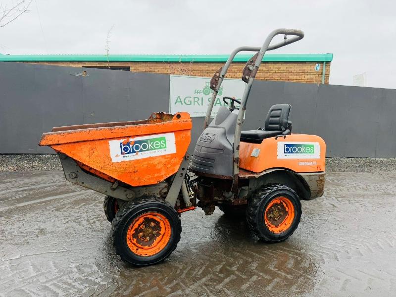 AUSA 100-AMAX4 HIGH TIP DUMPER*TURNS OVER DOESNT START*VIDEO*