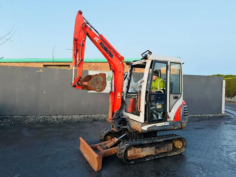 KUBOTA KX61-2A EXCAVATOR*C/W BUCKET*VIDEO*
