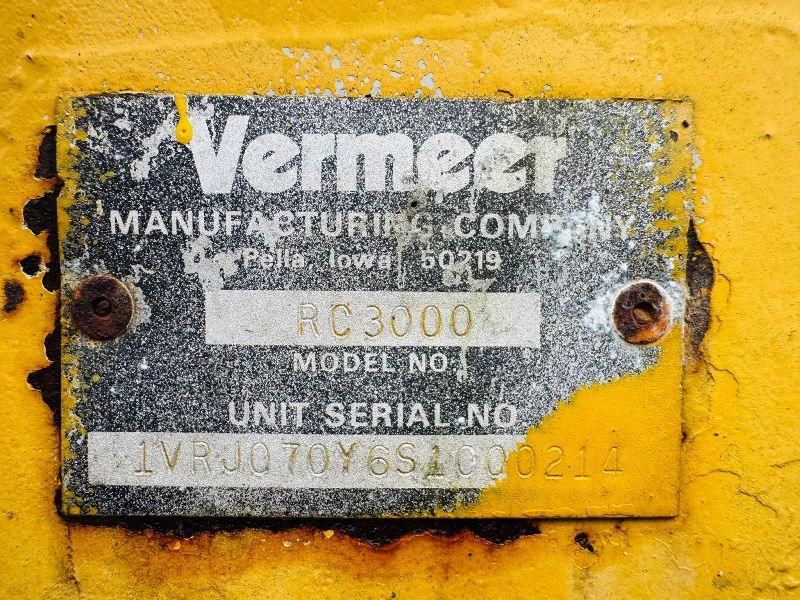 VERMEER FLX75 PLOW*C/W PLOW*READING 1555 HOURS*STEERING WHEEL*VIDEO*
