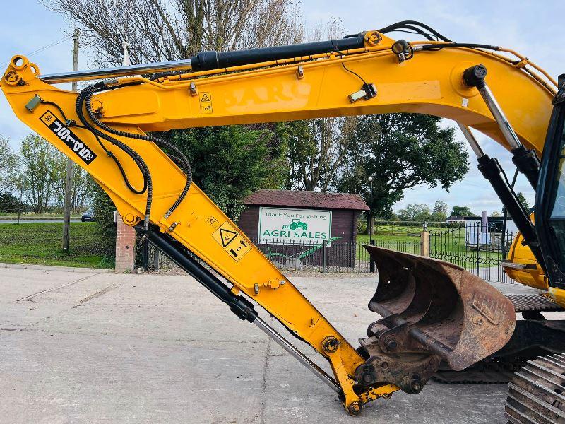 JCB JS145 TRACKED EXCAVATOR *YEAR 2012* C/W QUICK HITCH & BUCKET *VIDEO*