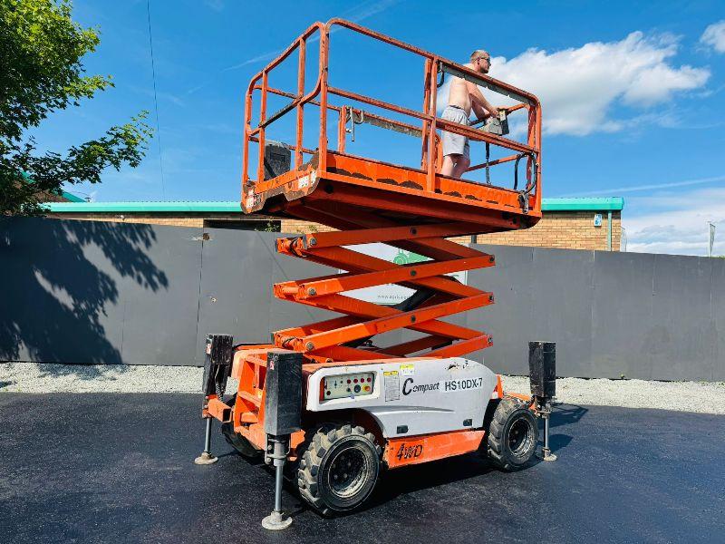 HAULOTTE COMPACT 10DX MANLIFT*READING 2462 HOURS*VIDEO*