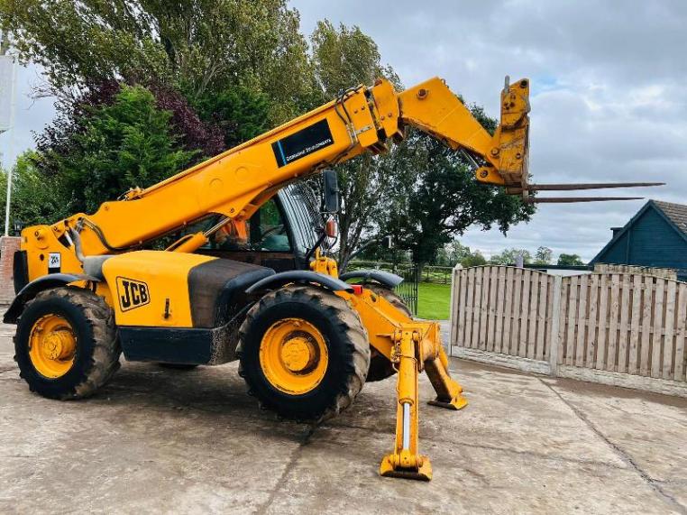 JCB 535-125 4WD TELEHANDLER * 12 METER REACH, 3723 HOURS * C/W PALLET TINES *VIDEO*