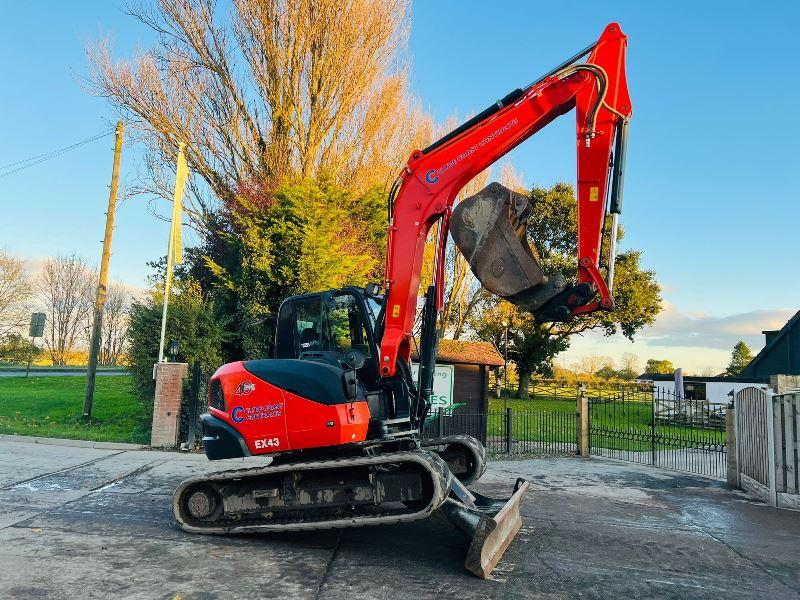 KUBOTA KX080-4A2 *YEAR 2020, 3022 HOURS* EXCAVATOR* C/W BUCKETS *VIDEO*