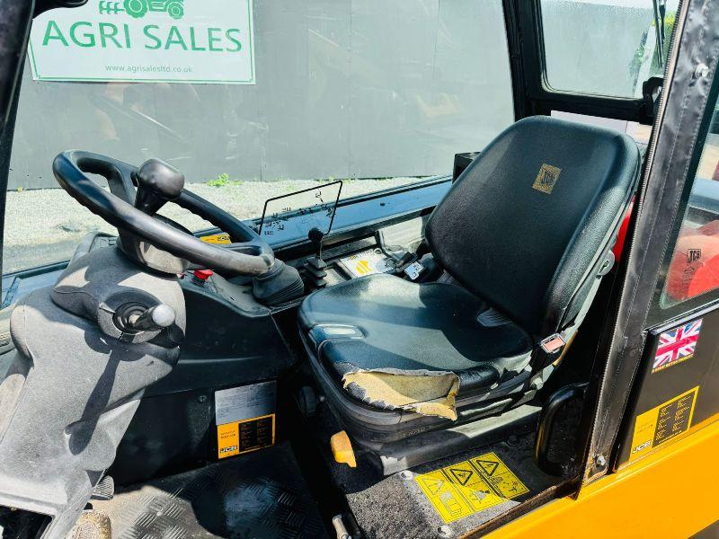 JCB 35D TELETRUK*YEAR 2018*C/W HYDRAULIC BAIL GRAB*VIDEO*