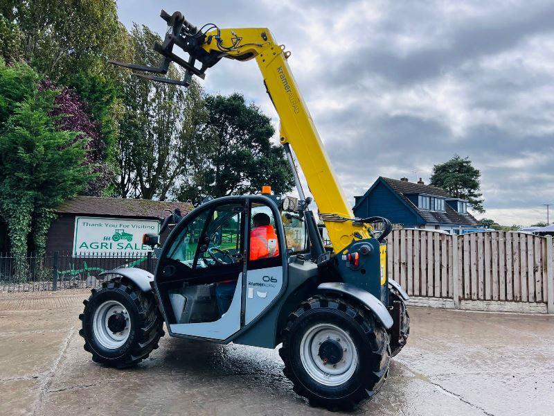 KRAMER 407 4WD TELEHANDLER *YEAR 2011, AG SPEC, NEW ENGINE FITTED 2017*VIDEO*