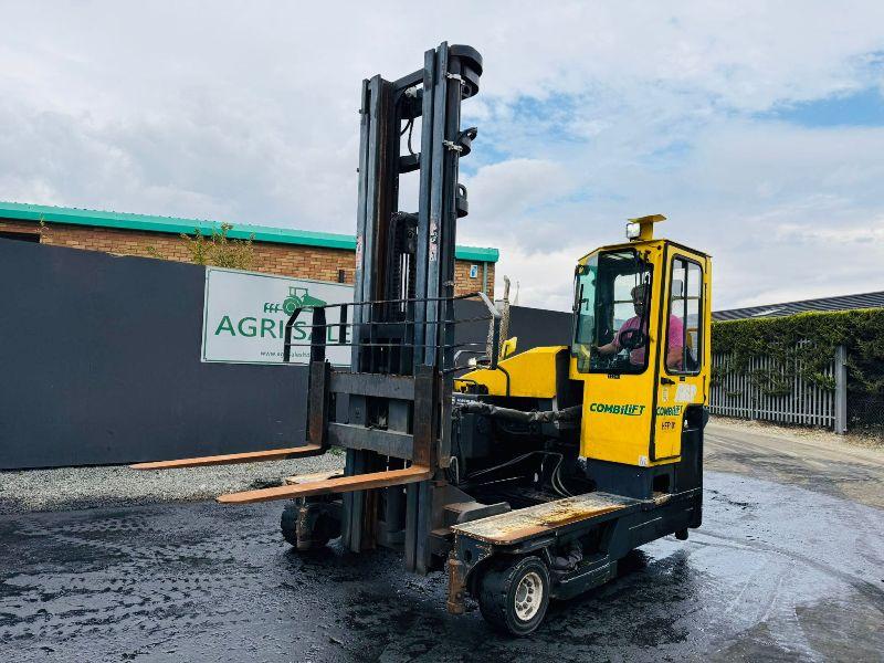 COMBILIFT C5000 DIESEL TRUCK MOUNTED FORKLIFT*STARTS BUT DOESNT DRIVE*VIDEO*