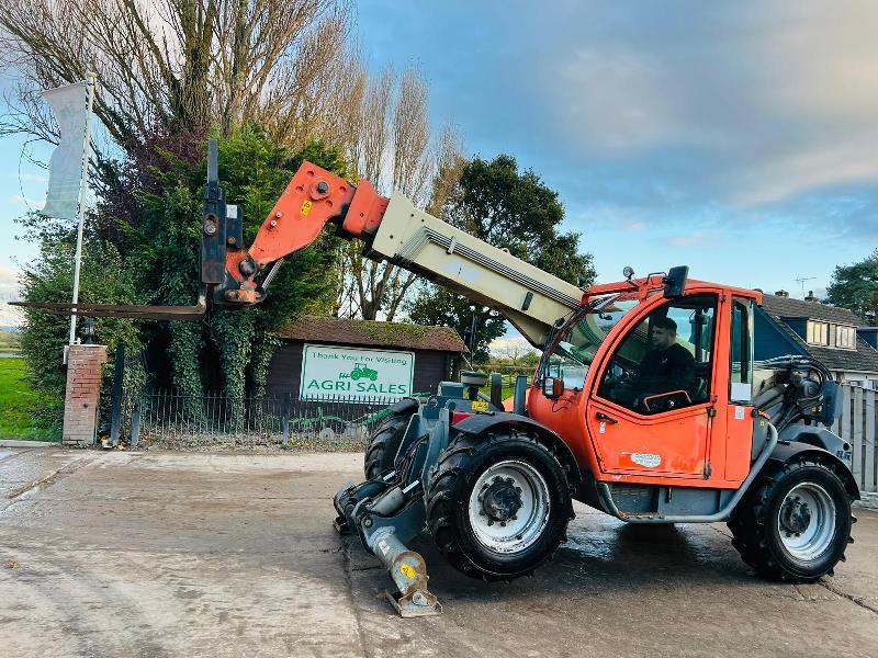 JLG 4013 4WD TELEHANDLER *13 METER REACH* C/W PALLET TINES & PERKINS ENGINE *VIDEO*