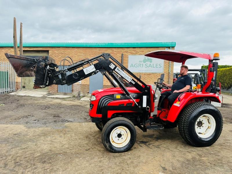 FOTON ESTATE 5500+4 4WD TRACTOR*C/W FRONT LOADER & TINES*176 HOURS*VIDEO*