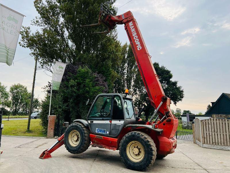 MANITOU MT1337SL 4WD TELEHANDLER *13 METER REACH* C/W PALLE TINES *VIDEO*