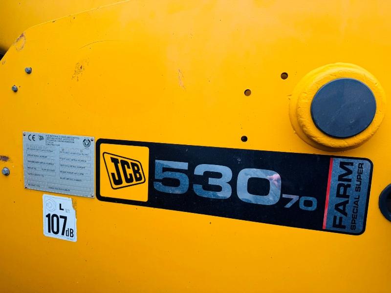 JCB 530-70 FARM SPECIAL 4WD TELEHANDLER*C/W PALLET TINES*VIDEO*