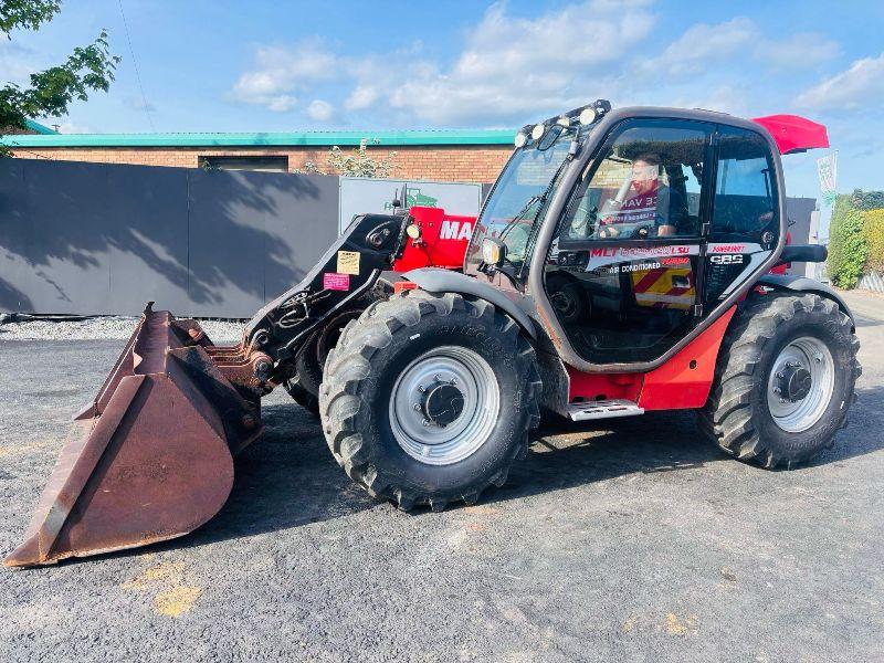 MANITOU MLT 634 120 LSU PS *C/W BUCKET* AG SPEC* YEAR 2011*VIDEO*
