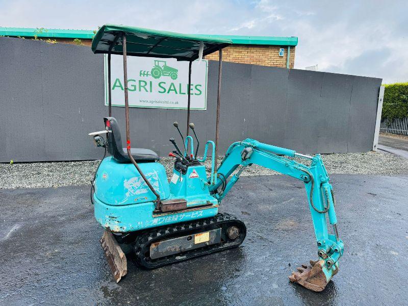 IHI IS-4GX3 TRACKED EXCAVATOR WITH CANOPY*C/W BUCKET*VIDEO*