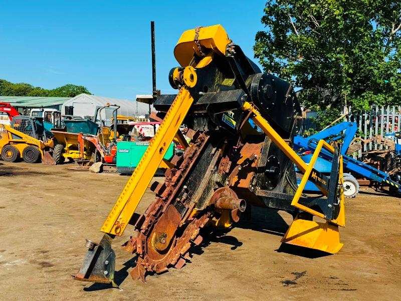 AFT FT250 TRENCER*YEAR 2017*TO SUIT 3 POINT LINKAGE*VIDEO*
