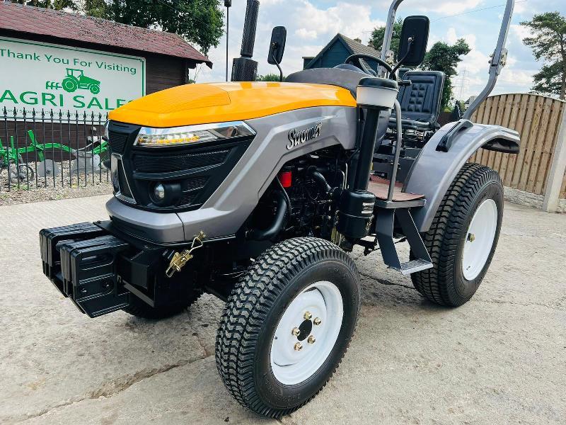 ** BRAND NEW SIROMER 254 4WD TRACTOR YEAR 2023 C/W TURF TYRES **