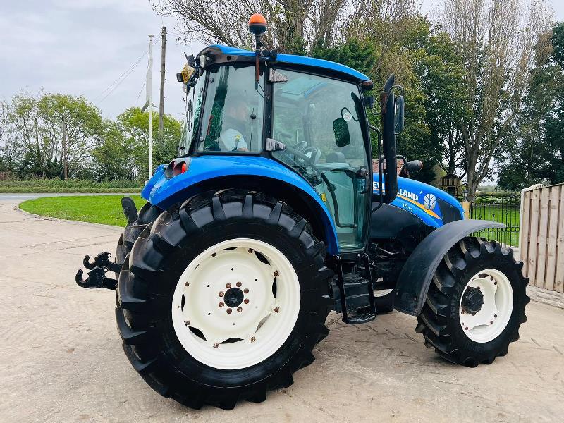 NEW HOLLAND T4-95 4WD TRACTOR *YEAR 2014, 4860 HOURS* C/W BRAND NEW TYRES *VIDEO*