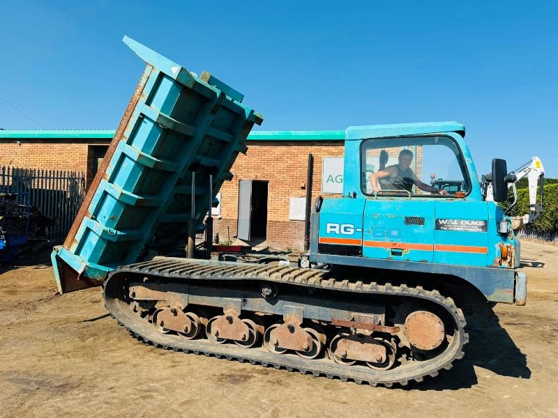 KUBOTA RG-60 TRACKED DUMPER*C/W JOYSTICK CONTROLS*VIDEO*