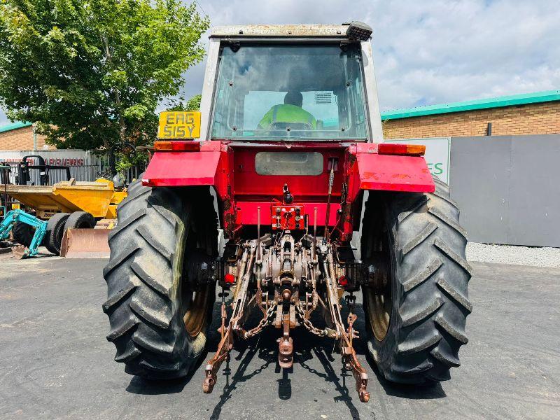 MASSEY FERGUSON 698*C/W FRONT LOADER AND MUCKFORK*VIDEO*