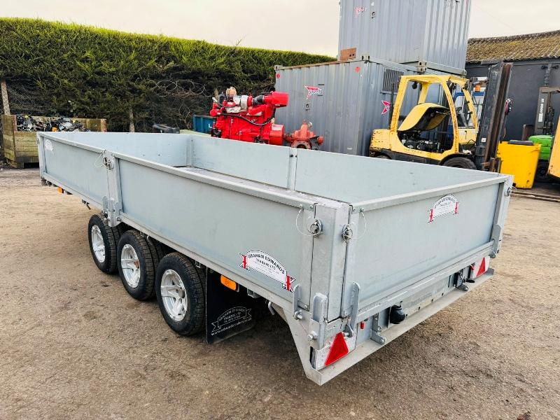 GRAHAM EDWARDS 5.5FT X 12FT TRI AXLE TRAILER*YEAR 2023*VIDEO*