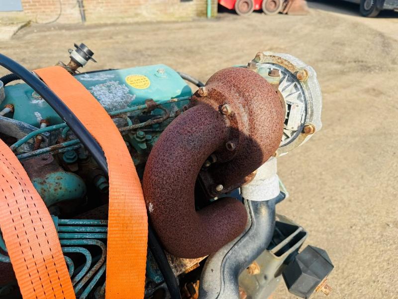 6 CYLINDER VOLVO TRUCK ENGINE*C/W TURBO*VIDEO*