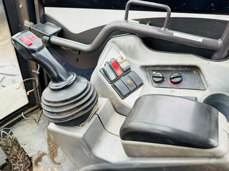 MECALAC N506 E125 ARTICULATED WHEELED LOADER*C/W BUCKET*VIDEO*