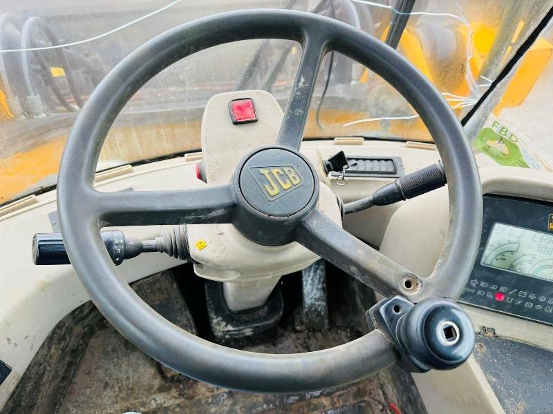 JCB 414S WHEELED LOADER HIGH TIP BUCKET*C/W BUCKET*VIDEO*