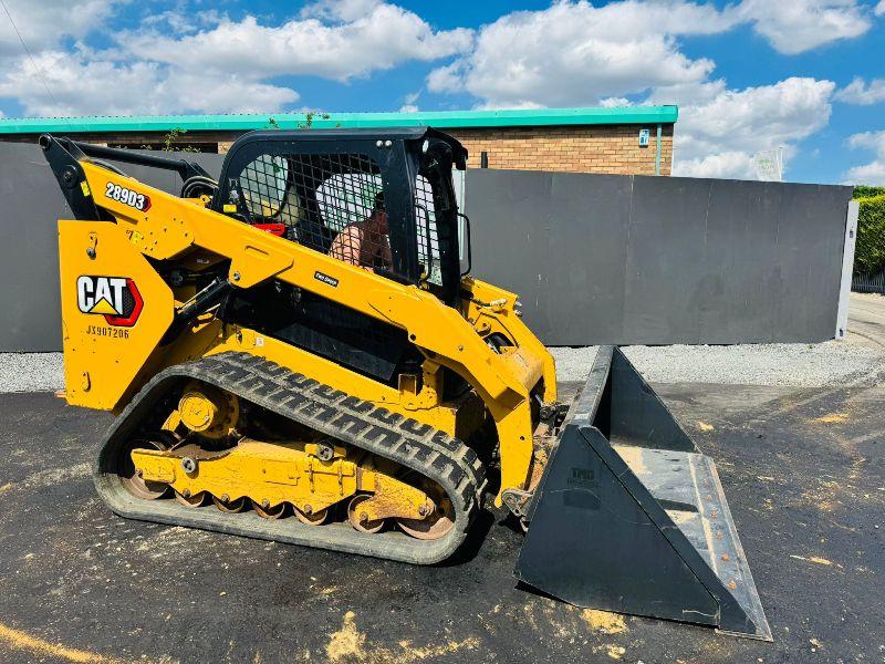 CATERPILLAR 289D3 TRACKED SKIDSTEER*C/W BUCKET*YEAR 2021*VIDEO*