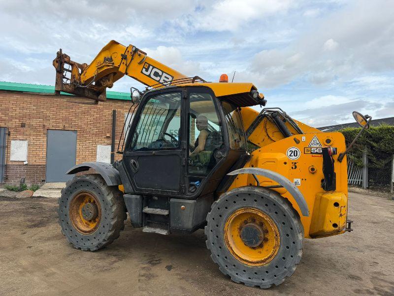 JCB 560-80 WASTE MASTER TELEHANDLER*C/W PALLET TINES*YEAR 2017*VIDEO*