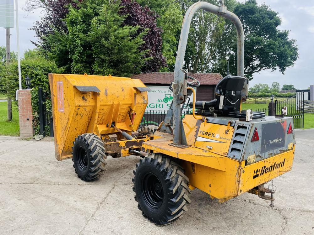 TEREX 3000 4WD DUMPER C/W ROLE BAR 