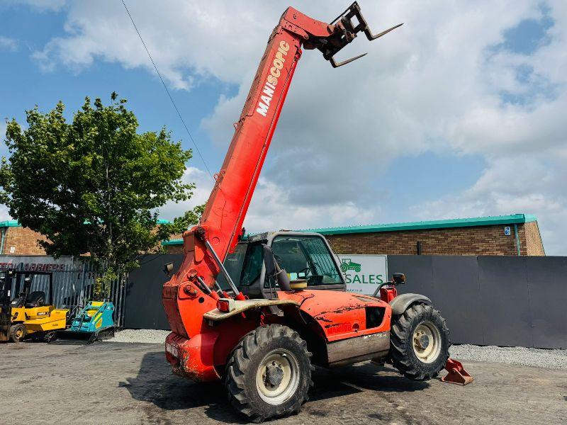 MANITOU MT 1335 TELEHANDLER*SWAY CAB* C/W PALLET TINES*VIDEO*