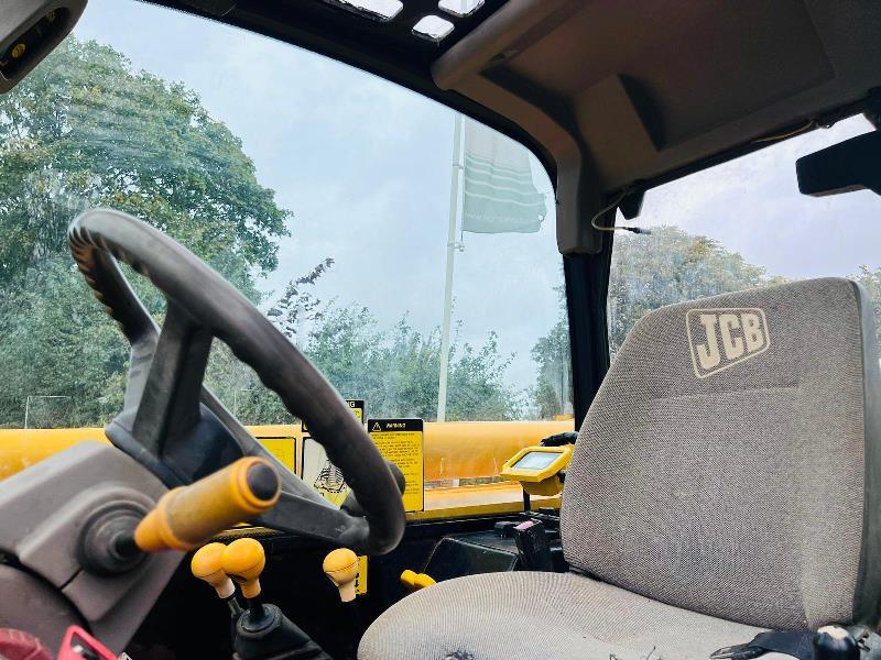 JCB 532-120 4WD TELEHANDLER *12 METERS, 7666 HOURS* C/W TINES & BUCKET *VIDEO*