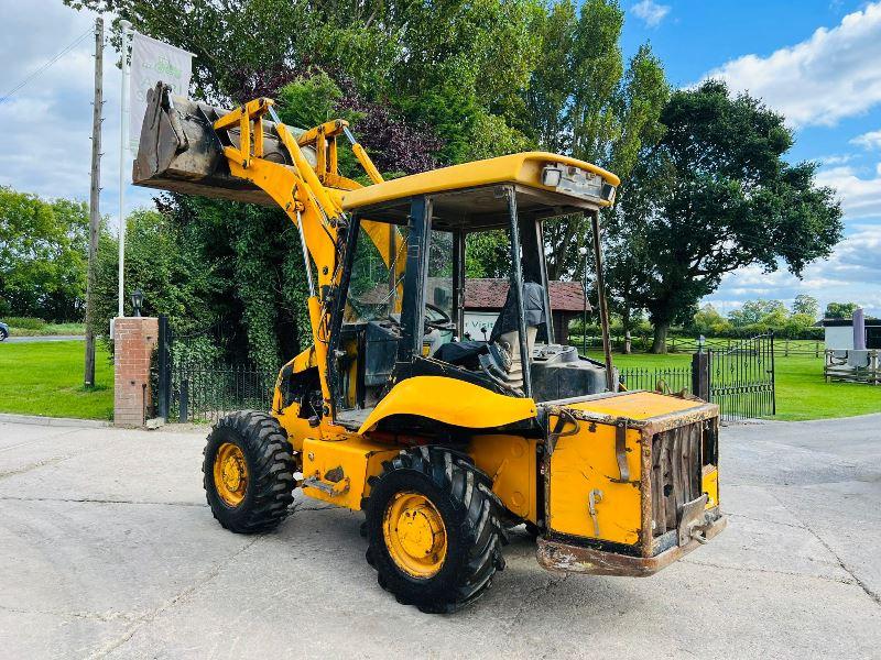 JCB 2CX 4WD AIRMASTER LOADING SHOVEL C/W 4 WHEEL STEER *VIDEO*