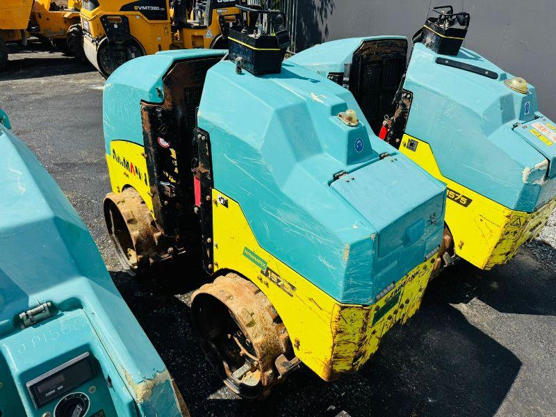 AMMANNS  ARR.1575 REMOTE CONTROL PADFOOT TRENCH ROLLER*YEAR 2019*VIDEO*