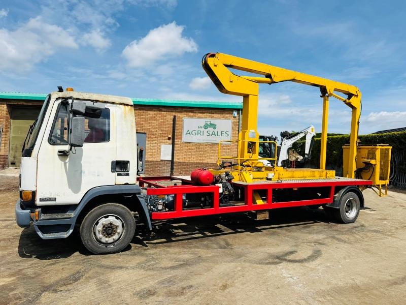 DAF 45-150 LORRY*C/W SUPPORT LEGS AND MANLIFT*VIDEO*